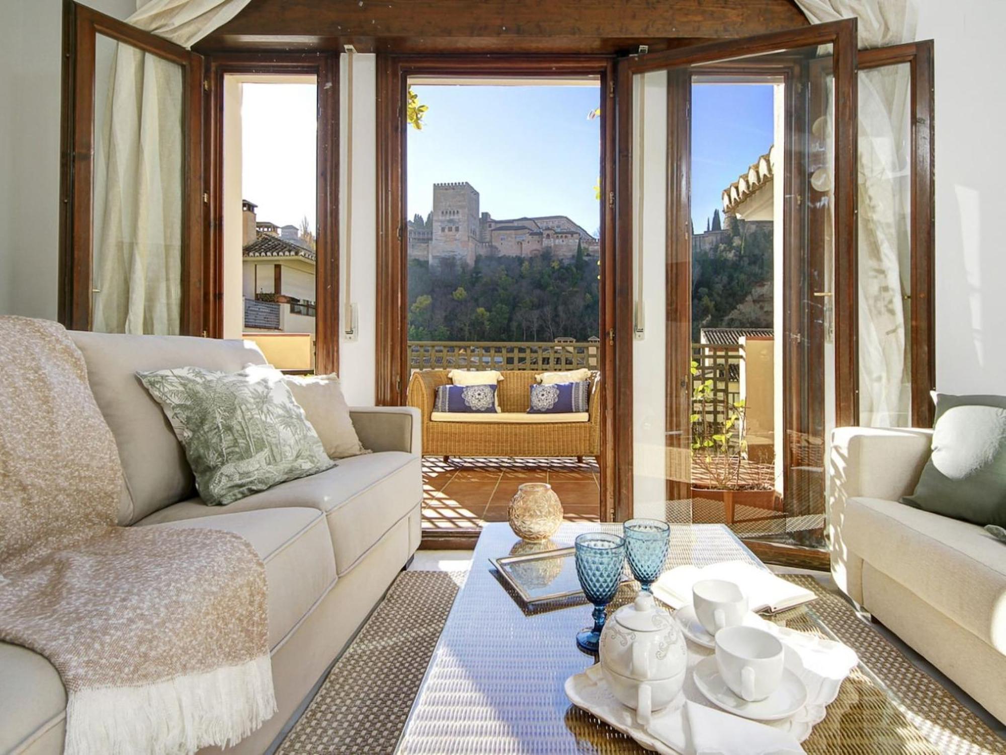 Chezmoihomes Alhambra Penthouse 2 Private Terraces Гранада Экстерьер фото