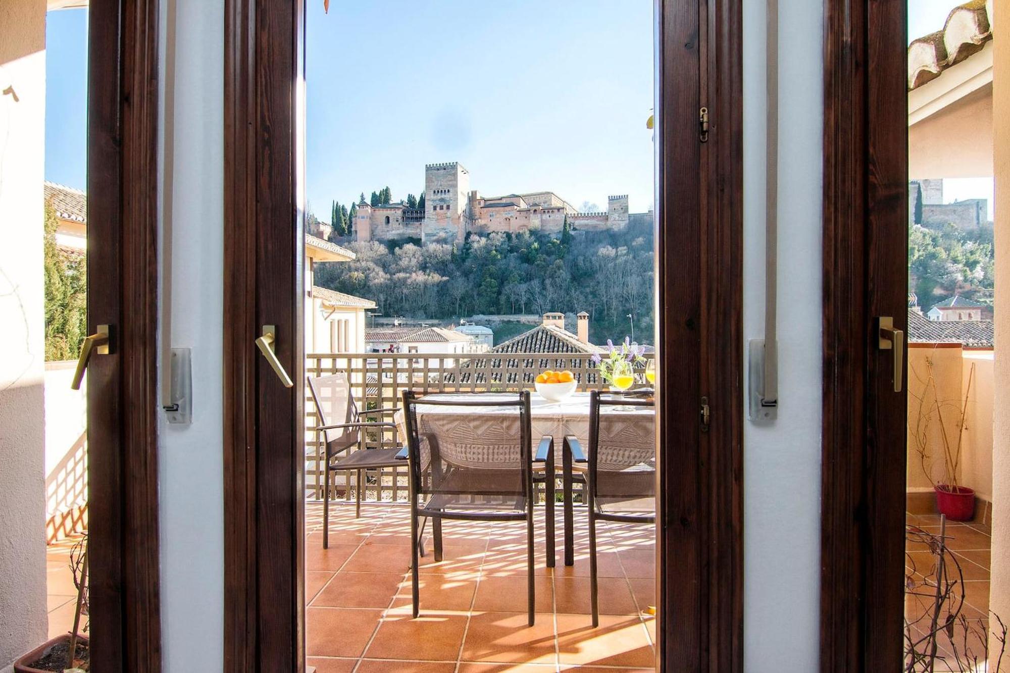 Chezmoihomes Alhambra Penthouse 2 Private Terraces Гранада Экстерьер фото